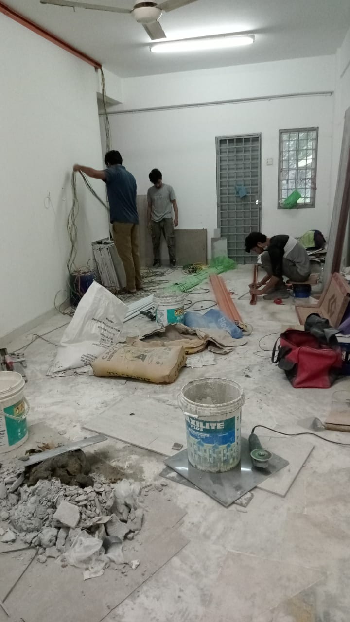 Custom Kitchen Tile Work